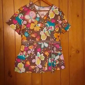 Women's scrub top
